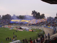 Foto: "LOS DEL CERRO TELONES" Barra: Los del Cerro &bull; Club: Everton de Viña del Mar &bull; País: Chile