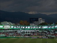 Foto: "PRADO VERDE 1999" Barra: Los del Sur &bull; Club: Atlético Nacional &bull; País: Colombia