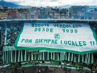Foto: Barra: Los del Sur &bull; Club: Atlético Nacional &bull; País: Colombia