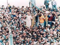 Foto: "Los guerreros en temperley 1987" Barra: Los Guerreros &bull; Club: Rosario Central &bull; País: Argentina