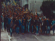 Foto: "LOS GUERREROS DE CARAVANA A LA BOCA" Barra: Los Guerreros &bull; Club: Rosario Central &bull; País: Argentina