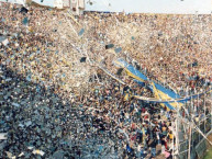 Foto: "Recibimiento en huracan 1994" Barra: Los Guerreros &bull; Club: Rosario Central &bull; País: Argentina