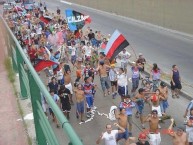 Foto: "caravana a temperley, año 2005" Barra: Los Pibes del Barrio • Club: Brown de Adrogué • País: Argentina
