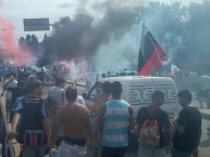 Foto: "caravana a temperley, año 2014" Barra: Los Pibes del Barrio &bull; Club: Brown de Adrogué &bull; País: Argentina