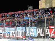 Foto: "Hinchada de BROWN vs. Central Córdoba de Santiago, Cancha de Colón (Santa Fe), Septiembre 2018" Barra: Los Pibes del Barrio • Club: Brown de Adrogué • País: Argentina