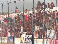 Foto: "Hinchada de BROWN vs. Temperley, Cancha de Temperley, Febrero de 2005" Barra: Los Pibes del Barrio • Club: Brown de Adrogué • País: Argentina