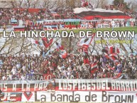 Foto: "Hinchada de BROWN vs. Temperley, Septiembre 2011" Barra: Los Pibes del Barrio • Club: Brown de Adrogué • País: Argentina