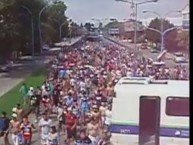 Foto: "Caravana a Temperley, para jugar contra Independiente, año 2014" Barra: Los Pibes del Barrio • Club: Brown de Adrogué • País: Argentina