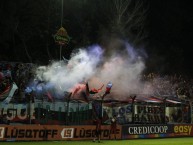 Foto: "contra Gimnasia de Mendoza, año 2024" Barra: Los Pibes del Barrio • Club: Brown de Adrogué • País: Argentina