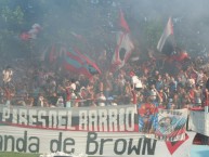 Foto: "Hinchada de Brown, año 2012" Barra: Los Pibes del Barrio • Club: Brown de Adrogué • País: Argentina
