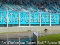 Foto: "Popular Sur Mario Kempez" Barra: Los Piratas Celestes de Alberdi • Club: Belgrano