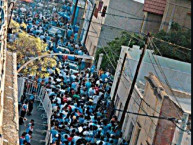Foto: Barra: Los Piratas Celestes de Alberdi &bull; Club: Belgrano &bull; País: Argentina
