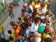 Foto: "muleros" Barra: Rebelión Auriverde Norte • Club: Real Cartagena