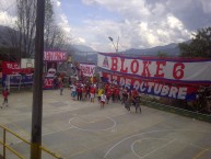 Foto: "BLOKE6" Barra: Rexixtenxia Norte • Club: Independiente Medellín