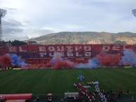 Foto: "Dim vs once caldas fecha 3 2014-II" Barra: Rexixtenxia Norte • Club: Independiente Medellín