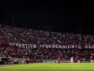 Foto: "DIM vs libertad copa libertadores 2020" Barra: Rexixtenxia Norte • Club: Independiente Medellín