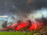 Foto: "Clásico del Astillero 18/05/2025" Barra: Sur Oscura • Club: Barcelona Sporting Club