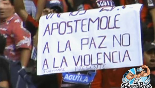 APOSTEMOLE A LA PAZ NO A LA VIOLENCIA