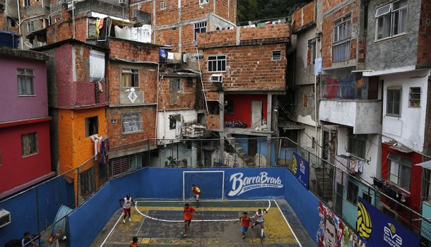 Cancha en Brasil