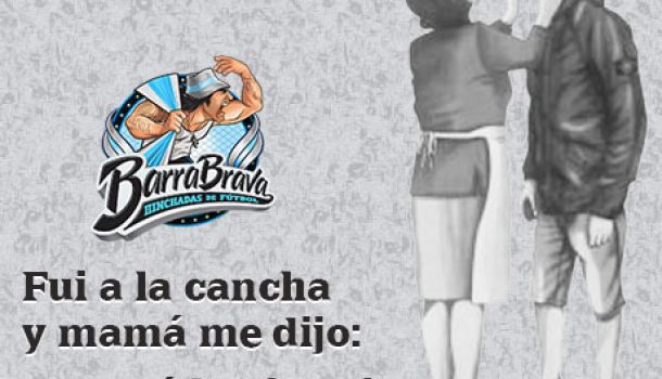 Fui a la cancha y mamá me dijo: - Traerá la victoria!