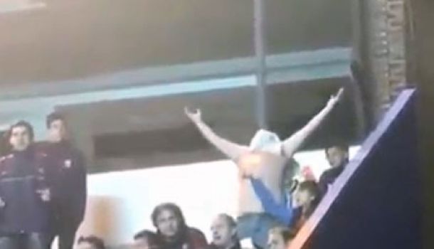 Gordo ventilador al ritmo de la hinchada de san lorenzo (Nos dicen enfermos, que le voy a hacer)