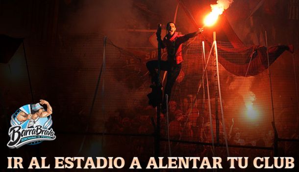 Ir al estadio a alentar tu club, sin duda una de las mejores cosas que hay!