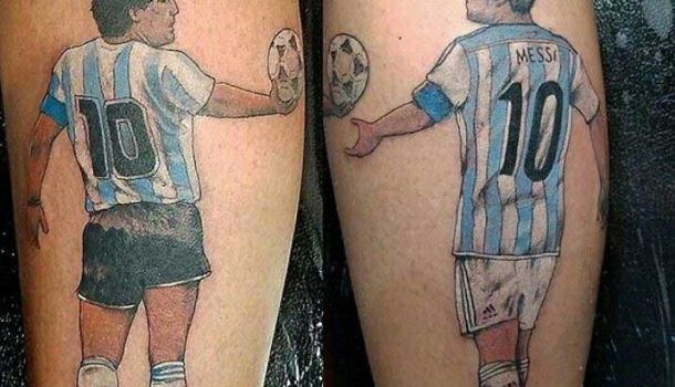 MARADONA MESSI