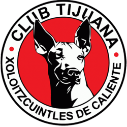 Trapos de la barra brava La Masakr3 y hinchada del club de fútbol Tijuana de México