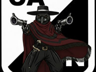 Desenho - Diseño - Arte - "Cuervo Gaucho Salteño" Dibujo de la Barra: Agrupaciones Unidas &bull; Club: Central Norte de Salta