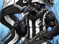Desenho - Diseño - Arte - "HINCHA CUERVO." Dibujo de la Barra: Agrupaciones Unidas &bull; Club: Central Norte de Salta &bull; País: Argentina