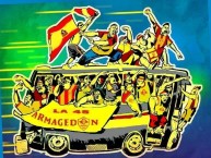 Desenho - Diseño - Arte - Dibujo de la Barra: Armagedón • Club: Aucas • País: Ecuador