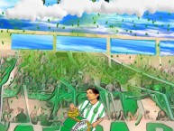 Desenho - Diseño - Arte - "Apodi tocando bumbo" Dibujo de la Barra: Barra da Chape • Club: Chapecoense • País: Brasil
