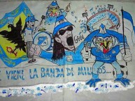 Desenho - Diseño - Arte - Dibujo de la Barra: Blue Rain • Club: Millonarios