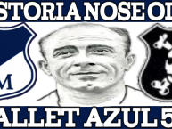 Desenho - Diseño - Arte - "El ballet azul 50-59" Dibujo de la Barra: Comandos Azules • Club: Millonarios