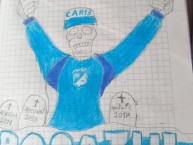 Desenho - Diseño - Arte - "Bosazul" Dibujo de la Barra: Comandos Azules • Club: Millonarios • País: Colombia