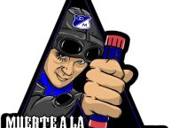 Desenho - Diseño - Arte - "Lmalc" Dibujo de la Barra: Comandos Azules &bull; Club: Millonarios &bull; País: Colombia