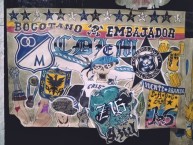 Desenho - Diseño - Arte - "Banda Sexta Dc Puente arandazul" Dibujo de la Barra: Comandos Azules • Club: Millonarios • País: Colombia