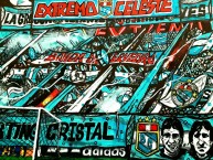 Desenho - Diseño - Arte - Dibujo de la Barra: Extremo Celeste • Club: Sporting Cristal