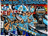 Desenho - Diseño - Arte - Dibujo de la Barra: Extremo Celeste • Club: Sporting Cristal • País: Peru