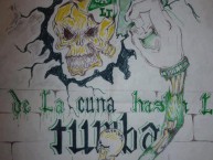 Desenho - Diseño - Arte - Dibujo de la Barra: Frente Radical Verdiblanco • Club: Deportivo Cali