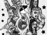 Desenho - Diseño - Arte - "Wild" Dibujo de la Barra: Frente Radical Verdiblanco &bull; Club: Deportivo Cali &bull; País: Colombia