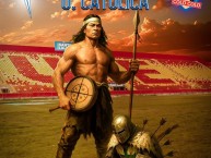 Desenho - Diseño - Arte - "Anti ucatolica (anti monjas)" Dibujo de la Barra: Garra Blanca &bull; Club: Colo-Colo &bull; País: Chile