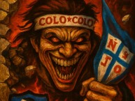 Desenho - Diseño - Arte - "Anti monjas (anti ucatolica)" Dibujo de la Barra: Garra Blanca &bull; Club: Colo-Colo &bull; País: Chile