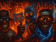 Desenho - Diseño - Arte - "Anti monjas y anti madres (anti ucatolica y anti udechile)" Dibujo de la Barra: Garra Blanca &bull; Club: Colo-Colo &bull; País: Chile