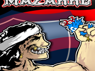 Desenho - Diseño - Arte - "AGXANTE EL COLO " Dibujo de la Barra: Garra Blanca &bull; Club: Colo-Colo &bull; País: Chile