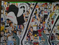 Desenho - Diseño - Arte - "Dibujo hinchada alba" Dibujo de la Barra: Garra Blanca &bull; Club: Colo-Colo &bull; País: Chile