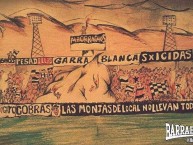 Desenho - Diseño - Arte - "Anti universidad católica" Dibujo de la Barra: Garra Blanca • Club: Colo-Colo • País: Chile