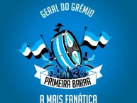 Desenho - Diseño - Arte - "Primeira barra" Dibujo de la Barra: Geral do Grêmio • Club: Grêmio • País: Brasil