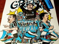 Desenho - Diseño - Arte - "Arte de: Diegolan Dibujos" Dibujo de la Barra: Geral do Grêmio • Club: Grêmio • País: Brasil