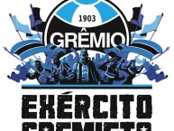 Desenho - Diseño - Arte - "Exército gremista" Dibujo de la Barra: Geral do Grêmio • Club: Grêmio • País: Brasil